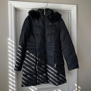 Ellen Tracy Women’s Black Puffer Coat - Size Large